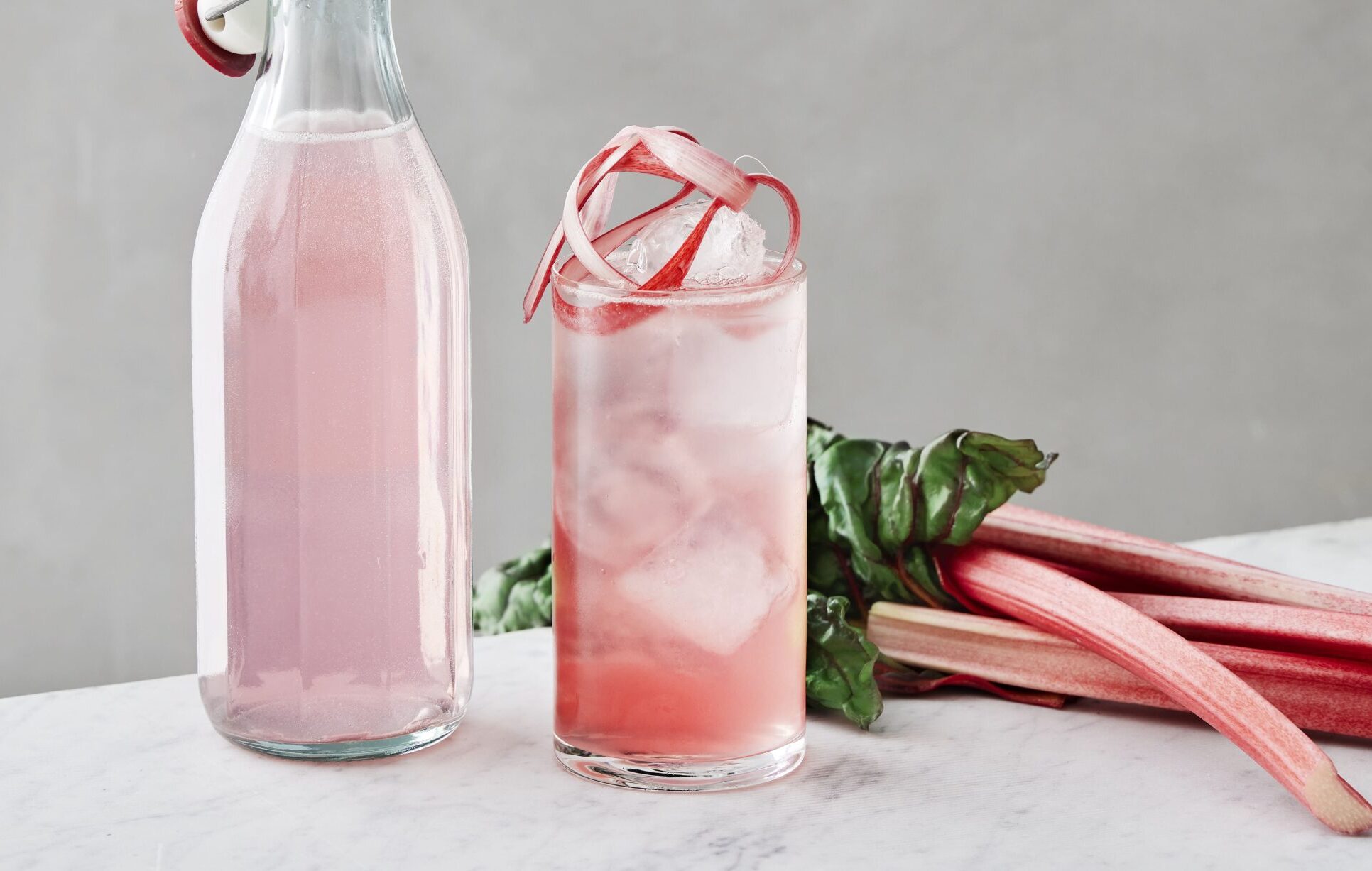 Rhubarb Collins