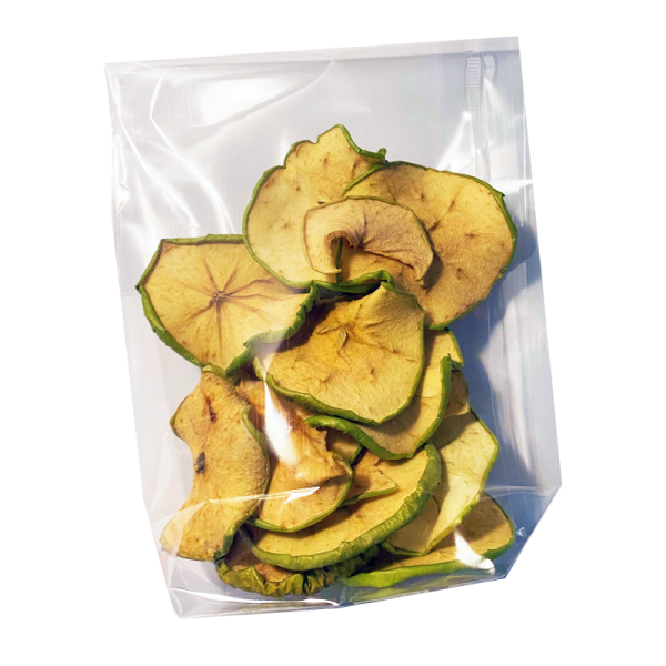 Dehydrerede skiver af friske æbler (25 g)