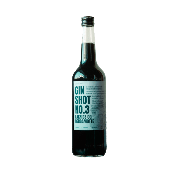 Lakrids/Bergamotte Ginshot by Ginspecialisten